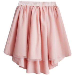 🚫🌺HP 8/14🌸Fabkids Chiffon High-Low Skirt